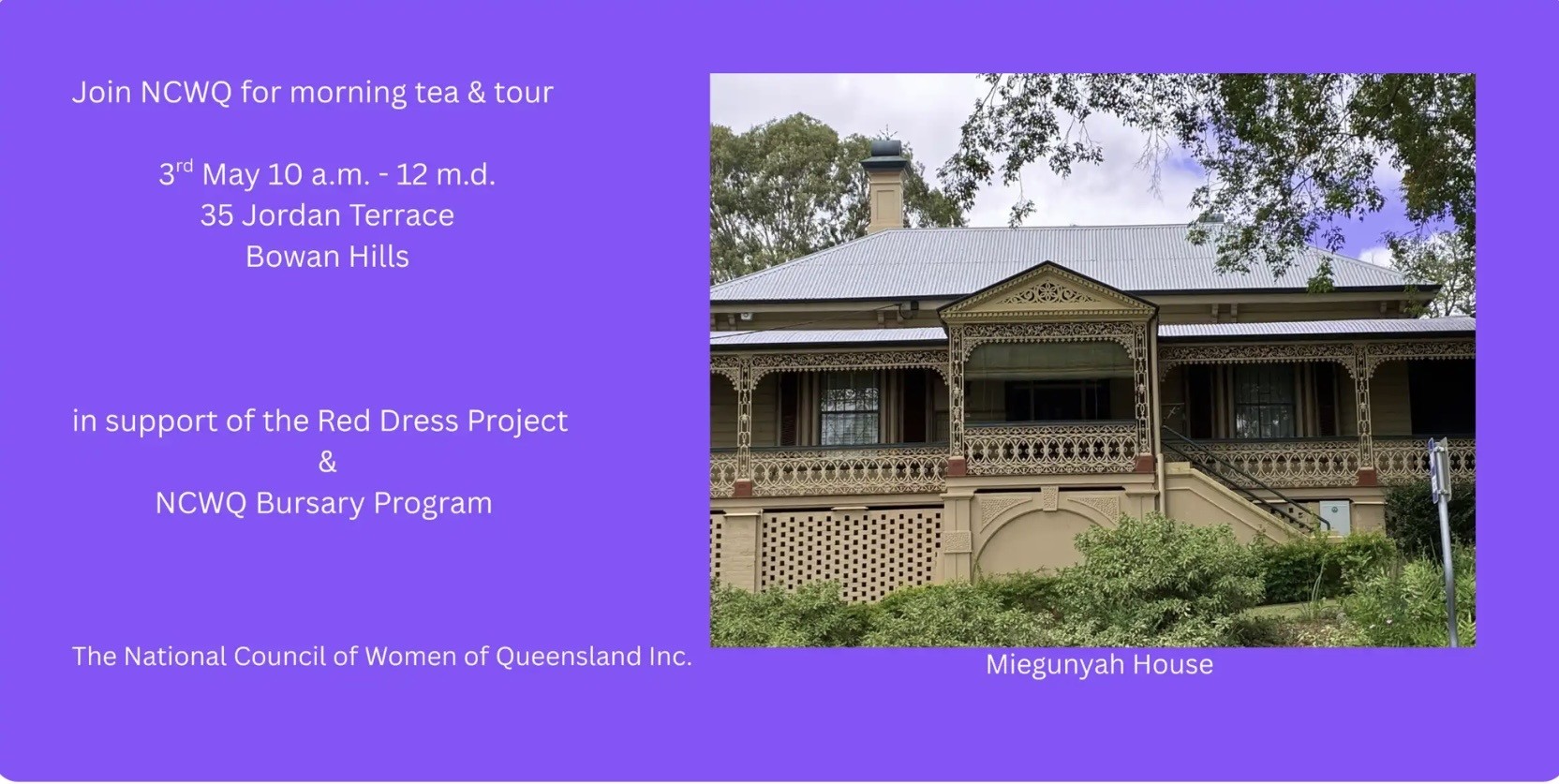 Miegunyah House, Jordan Terrace, Bowen Hills