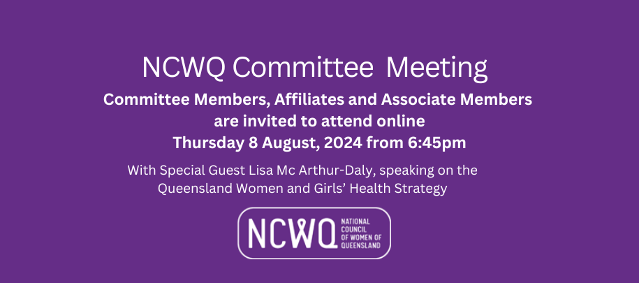 August Committee Meeting
