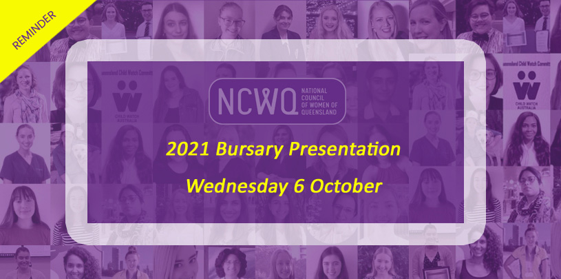 2021 Bursary Presentation event reminder