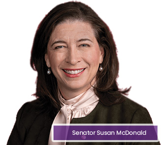 Bursary Sponsor, Senator Susan McDonald