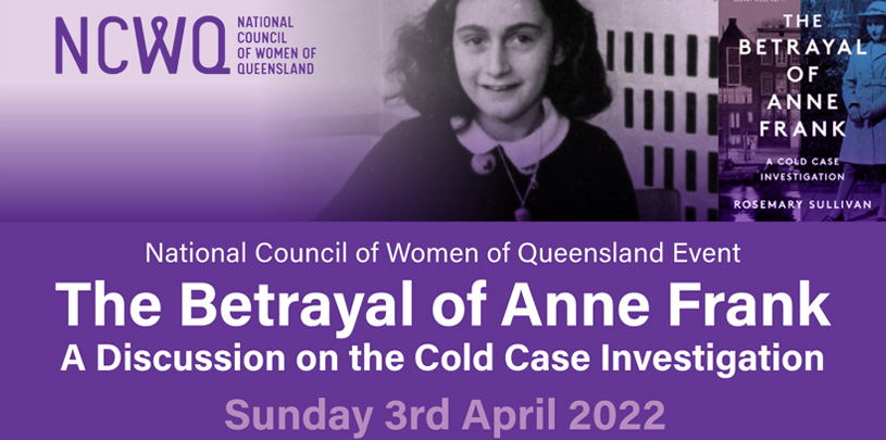 The Betrayal of Anne Frank - A Discussion on the Cold Case Investigation event details