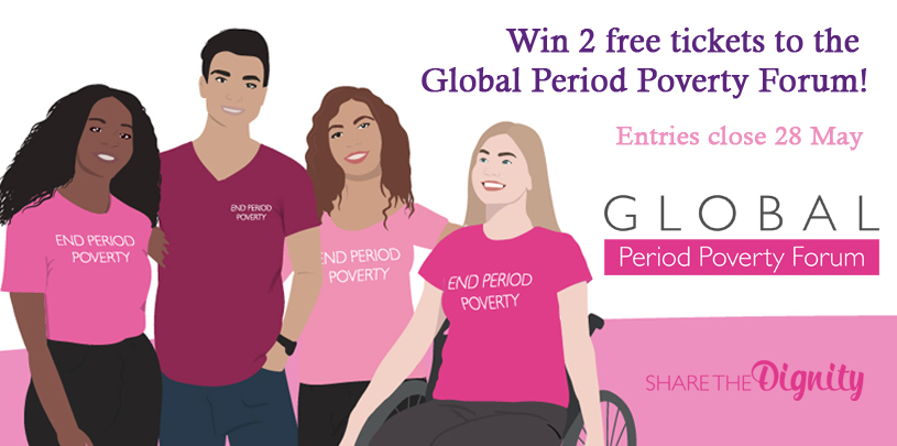 Win 2 free tickets to our Global Period Poverty Forum!