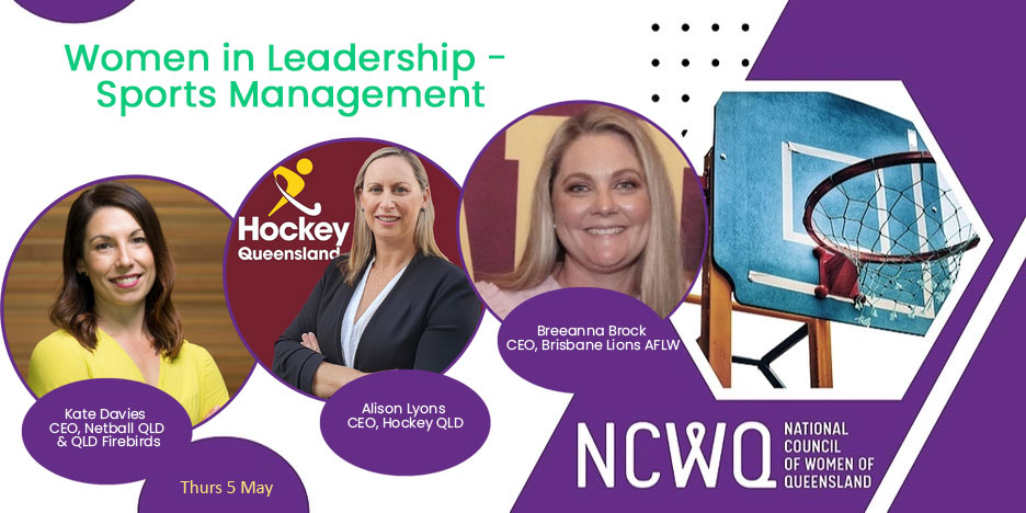 Women in Leadership - Sports Management flyer